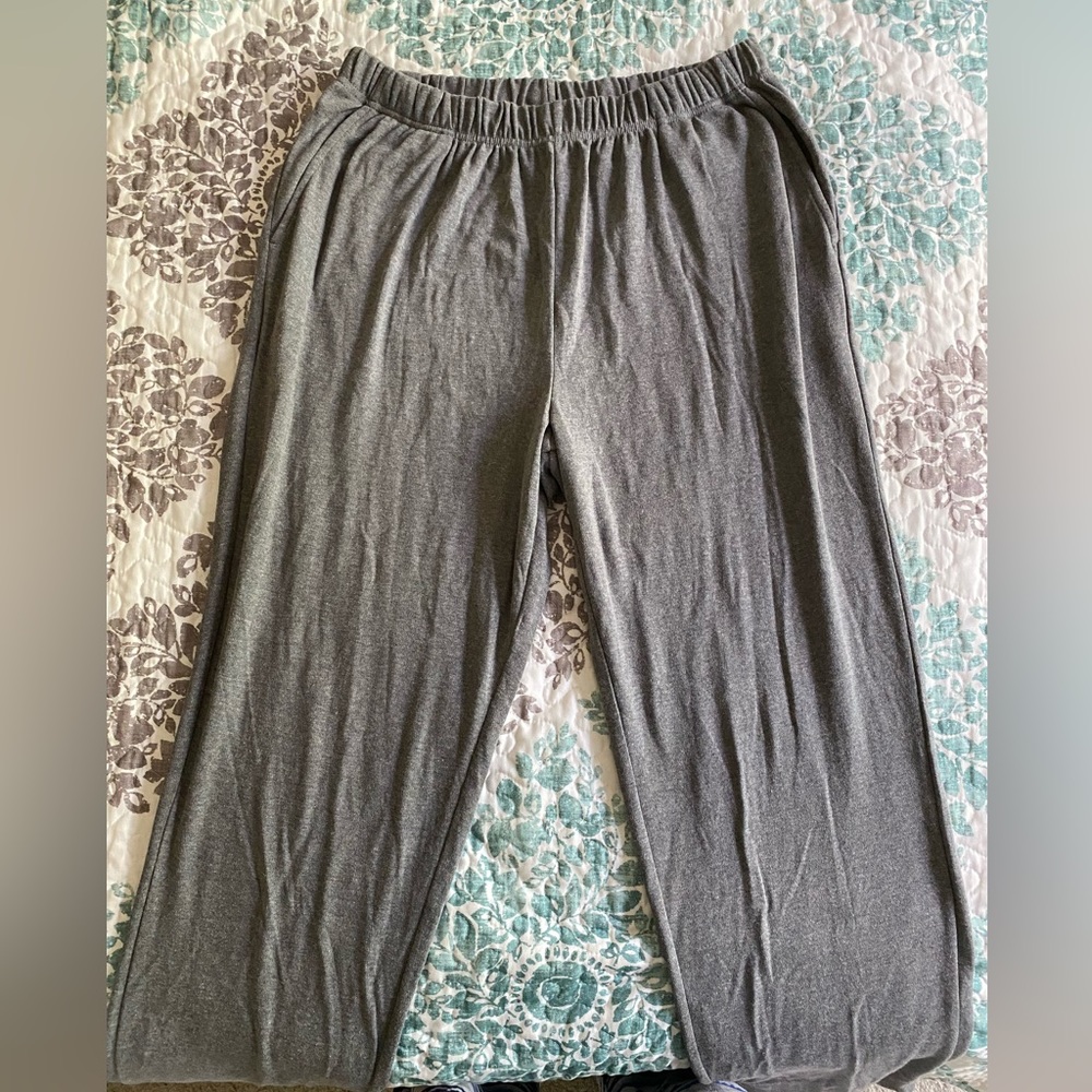Woman Within Gray Sweatpants
